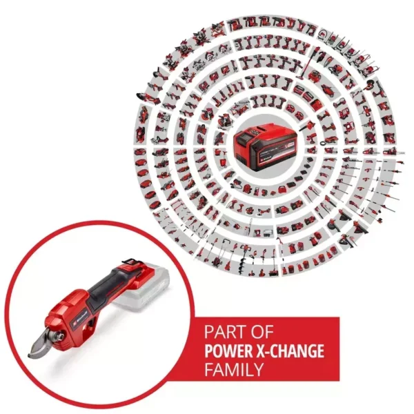 EINHELL Forbici da potatura a batteria GE-LS 18 Li-Solo 18V - immagine 2